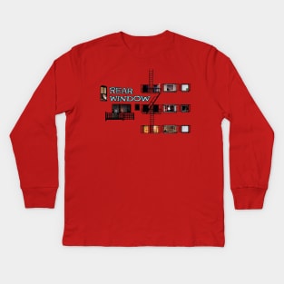 Rear Window Kids Long Sleeve T-Shirt